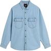 Shirts Men's Blue Lapel Moderate VN000M12IYR
