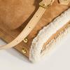Sac à main en velours d'agneau pour femmes, nouvelle mode Simple, automne et hiver, sac à bandoulière