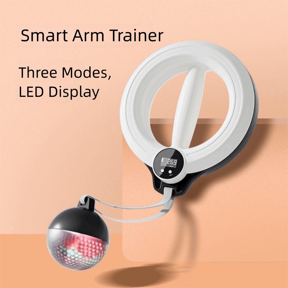 Strength Training Wrist Strength Trainer Hand-cranked Weighted Arm Hoop  Indoor Workout