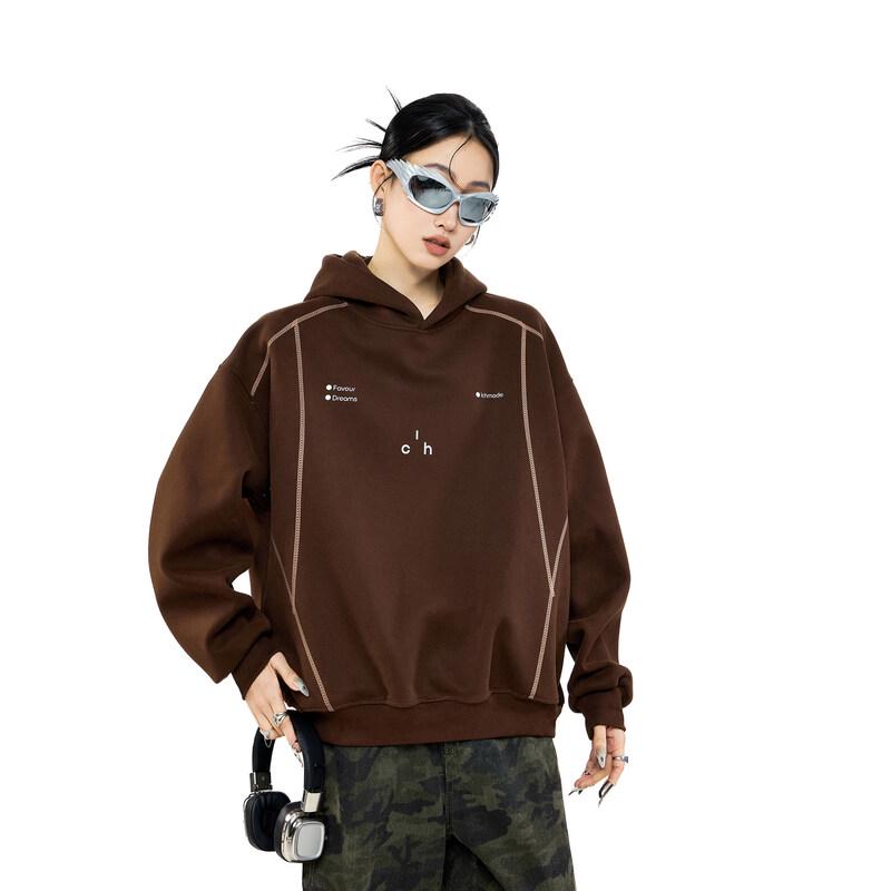 

Женская ретро-толстовка с капюшоном ICH MODE M