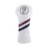 Waterproof Golf Headcovers for Fairway and Driver Golf Set of Solid Dark White Fairway Utility, Wood, Clubs, 4, (1 Wood)