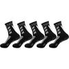 5Pairs Non Slip Socks for Men and Women's Sporting Milestones Shock Absorbing for Running Tennis