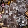 DIY Natural 20PCS Pressed Self-control For Gifts Stationery Bookmark Lovers
