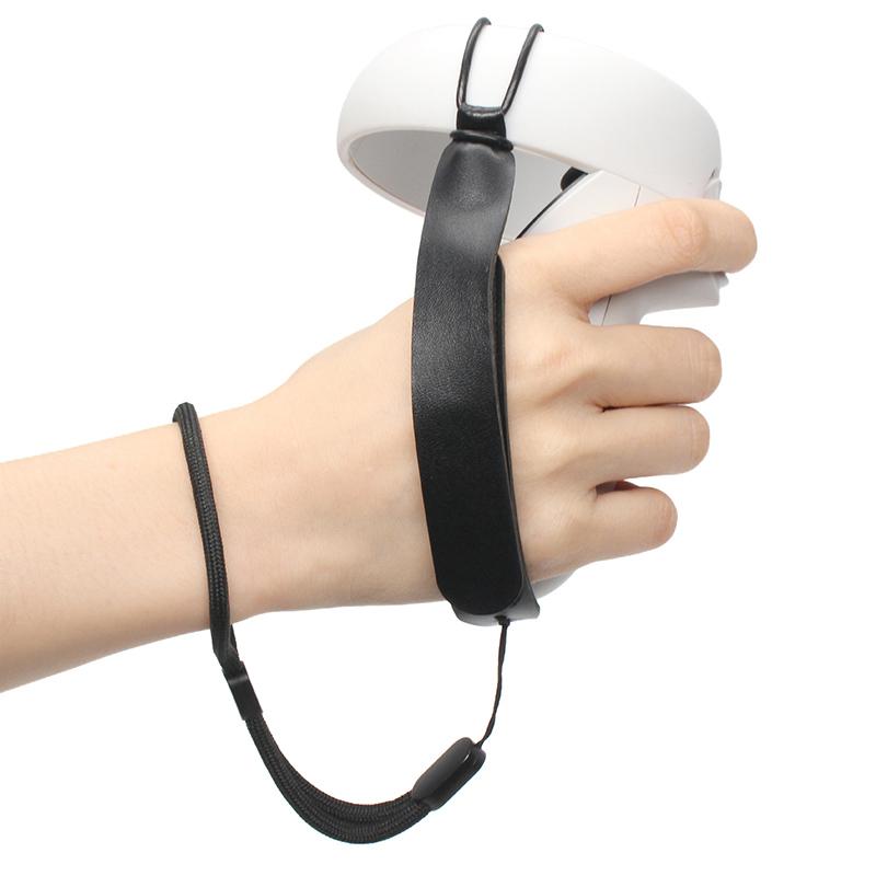 1 Pair Protective Cover Hand Knuckle Strap For Oculus Quest 2 Vr Touch Headset