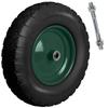 Tubeless Wheelbarrow Wheel 4.00-8 Black and Green Humberg