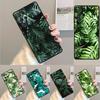 Monstera Flower Tropical Green Leaves Soft Phone Case For Samsung Galaxy Note 10 Pro S26 S25 S24 S23 S22 S21 Plus Ultra Cover