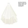 Bridal Veil Comb with Adjustable Curvature Multi-Layer Design Curved Hair Comb Weddings Parties Photography Veil