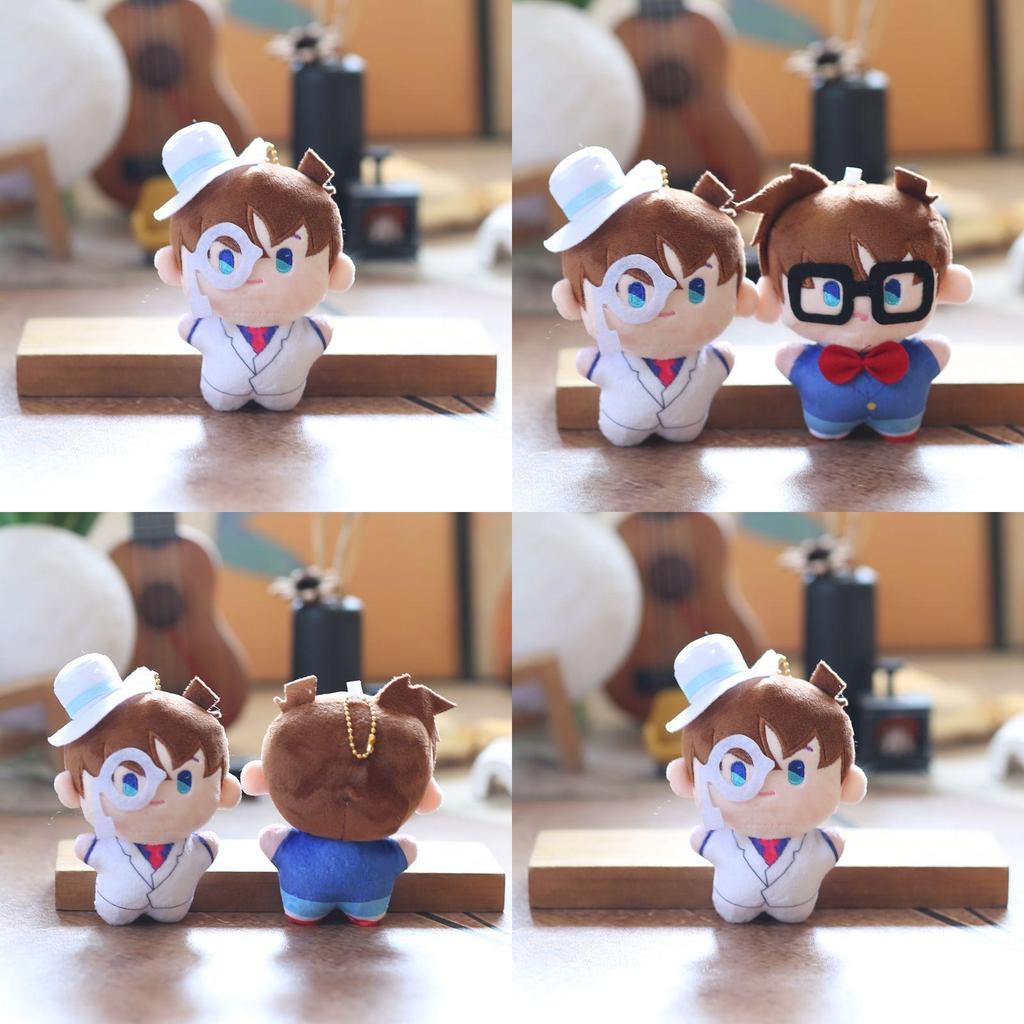 Detective Conan Kaitou Kid Plush Keychain Backpack Charm Pp Cotton Anime Collectible Gift For Fans
