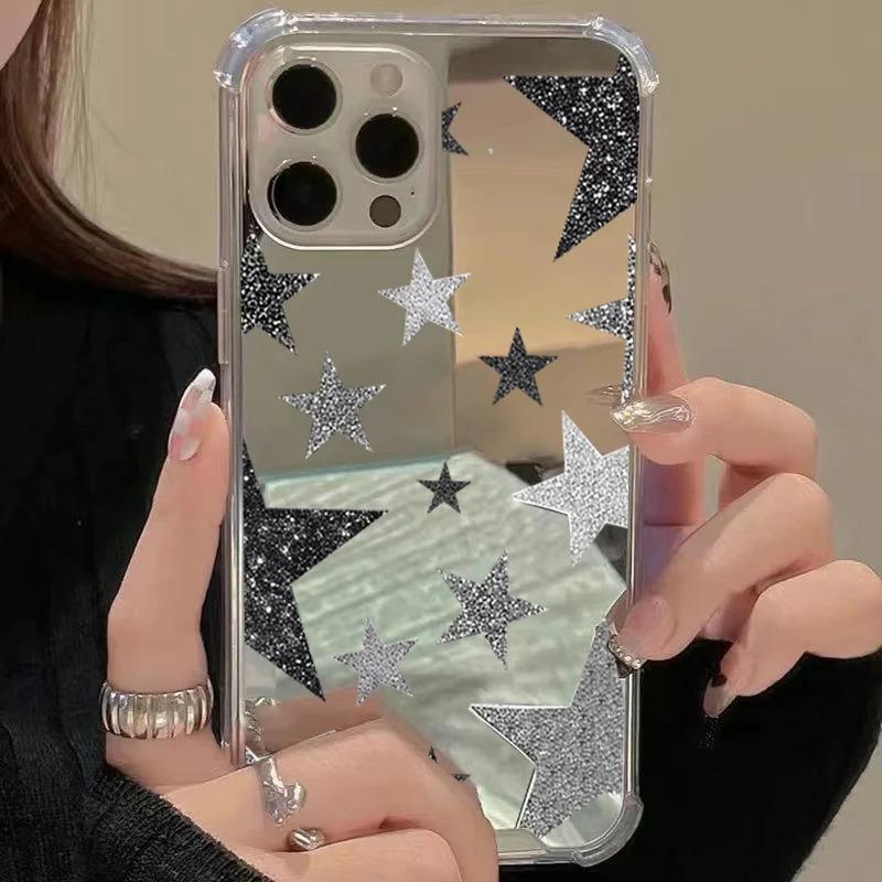 Shining Star Pattern Phone Case For iphone 17 Air 16 Pro Max 15 14 13 12 Pro Plus X XR XS MAX 8 7 Plus Cover