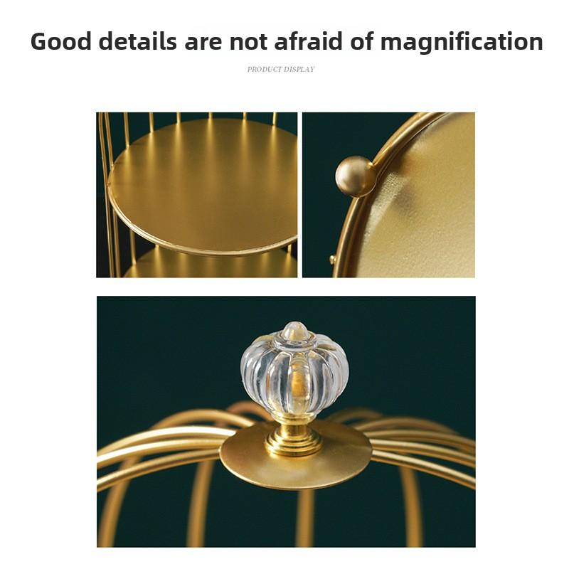 Bathroom Cosmetic Skincare Desk Perfume Bathroom Birdcage Shelves