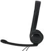 Sennheiser PC5 Chat Internet Gaming Headset Noise Canceling Microphone Casual Gaming Lightweight High Comfort Minimalistic Black - Communication,