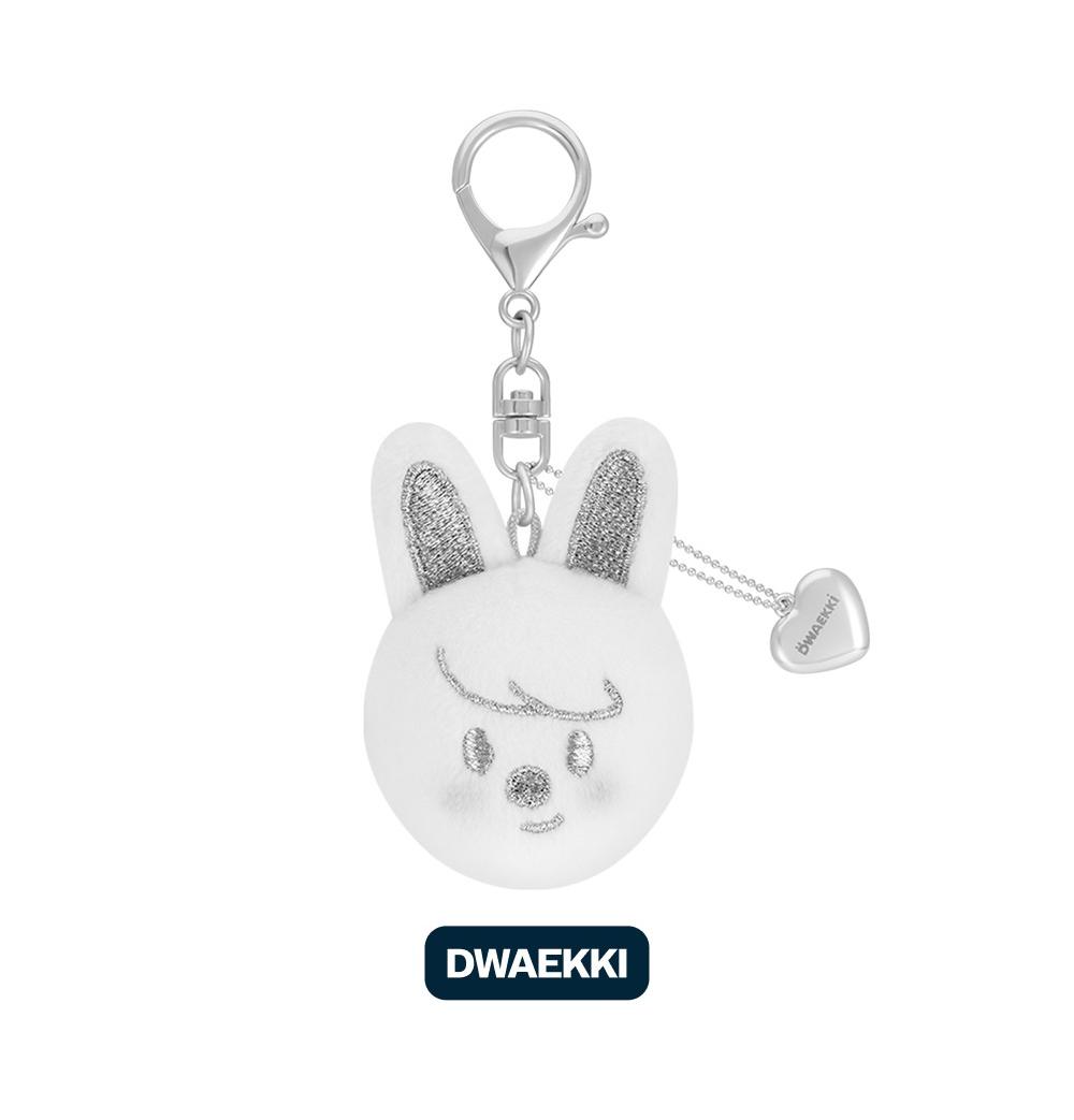 

(SKZOO БРЕЛОК ДЛЯ ЛИЦА СЕРЕБРЯНЫЙ ВЕРСИЯ) Stray Kids [celebrATE] MD DWAEKKI