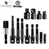 Impact Socket Adapter and Reducer Set Extension Drill Turns Power Into High Speed Nut Driver 1/4 Quick Release Tool Accessories