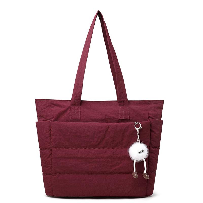 Nyl Solid Color Casual Tote Bags Casual Large Capacity Commuting 2026  Bags for Women Fashi Versatile Handbags