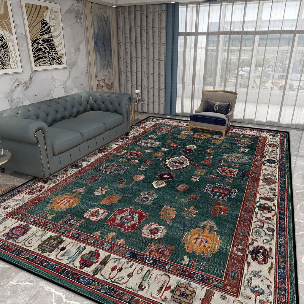 Nordic Style Luxury Living Room Carpet Persian Home Decoration Bedroom Bedside Soft Floor Mat Lounge Coffee Tables Non-slip Rugs