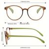 Ultra Light and Fashionable 100-400 Intelligent Focused Glasses for Middle-aged and Elderly Men and Women