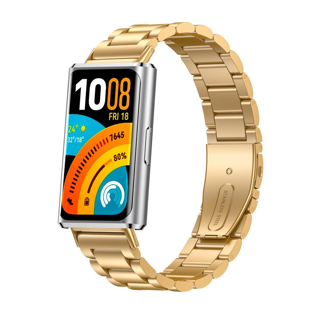 Metalowa bransoleta do zegarka Huawei band 11 Stal nierdzewna Klasyczna bransoletka Correa huawei band 11Pro Elegancka bransoleta do smartwatcha