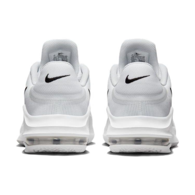 Nike Air Max Impact 4 Beyaz Siyah Erkek Spor Ayakkabı Saf-Platin DM1124-100