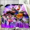 Fnaf Horror Circus Blanket Flannel Throw for Sofa, Indoor, Camping, Living Room, Office, Chair, And Bed Soft Birthday Gift