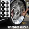 crajwx1 4PC For Lexus FSPORT IS200 ES300h ct200h RX350 IS300h IS250 Car Styling Wheel Tire Hub Cap Cover Badge Auto Exterior Accessories