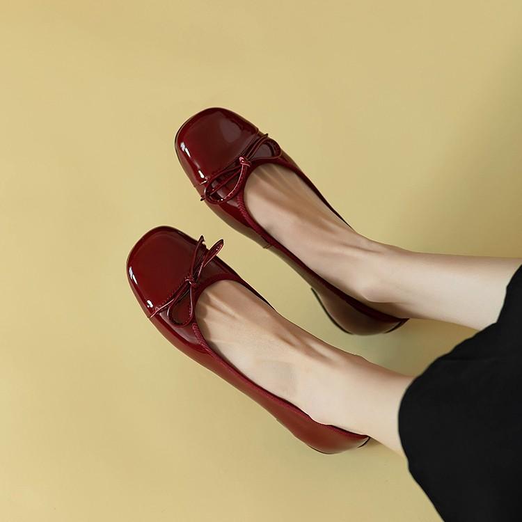Temperament Bow Plus Velvet Mary Jane Shoes Women 2026 Winter Retro Inside Heightening Warm Fluffy Casual Shoes