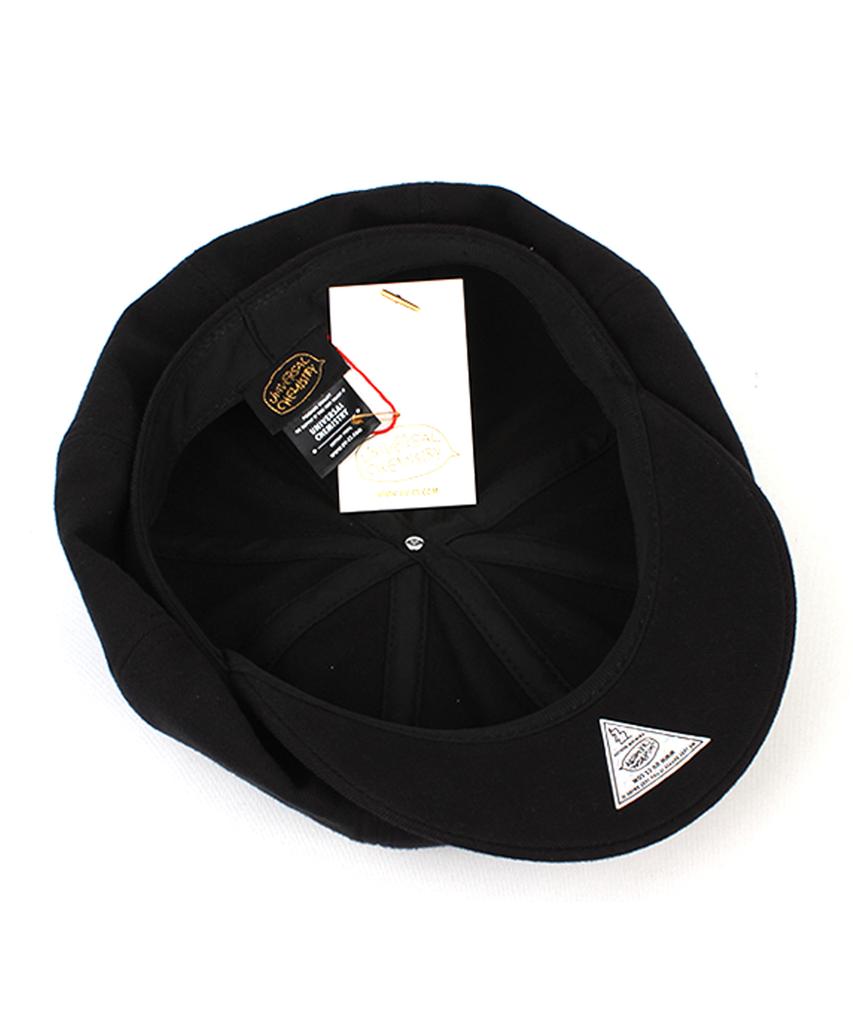 Yunibeosyeolkemiseuteuli Overfit Black Newsboy Cap
