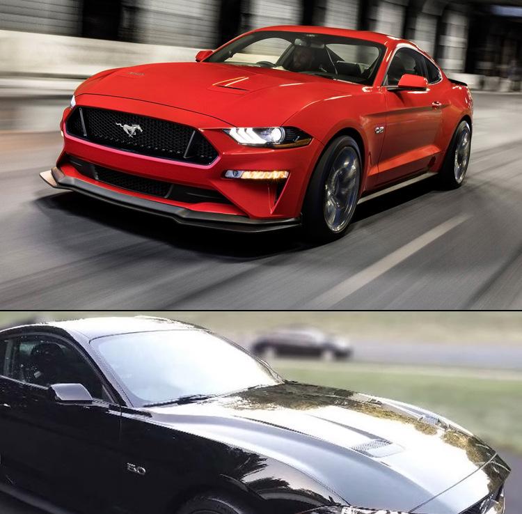 Ford Mustang (2018-2023) Front Bumper Lip & Chin Surround Accessories