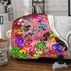 Customizable SPRUNKI2 Throw Blanket – Personalized Name, All-Season Cozy Snug Blanket, Machine Washable, Personalized Blanket