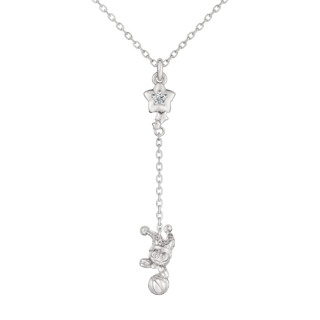 

Kirby Starlight Friends Gift U-Treasure & Marc Necklace, Silver, Women s