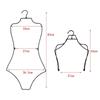 Body Shape Lingerie Hanging Rack Foldable Bikini Display Hanger  Cloakroom Shops Wardrobe