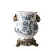 Chinesische Keramikvase, kreative Heimdekoration, Basteln, Blumen, getrocknete Blumenvase, Dekoration, Tischblumenarrangement, Dekoration