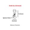 S925 Sterling Silver Fish Hook Clasp for Jewelry Making - Retro Bead Stringing & Necklace DIY Accessories