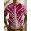 Summer Men's 3D Printed Crew Neck T-shirt Is Fashionable, Versatile, Breathable, Trendy, and Casual