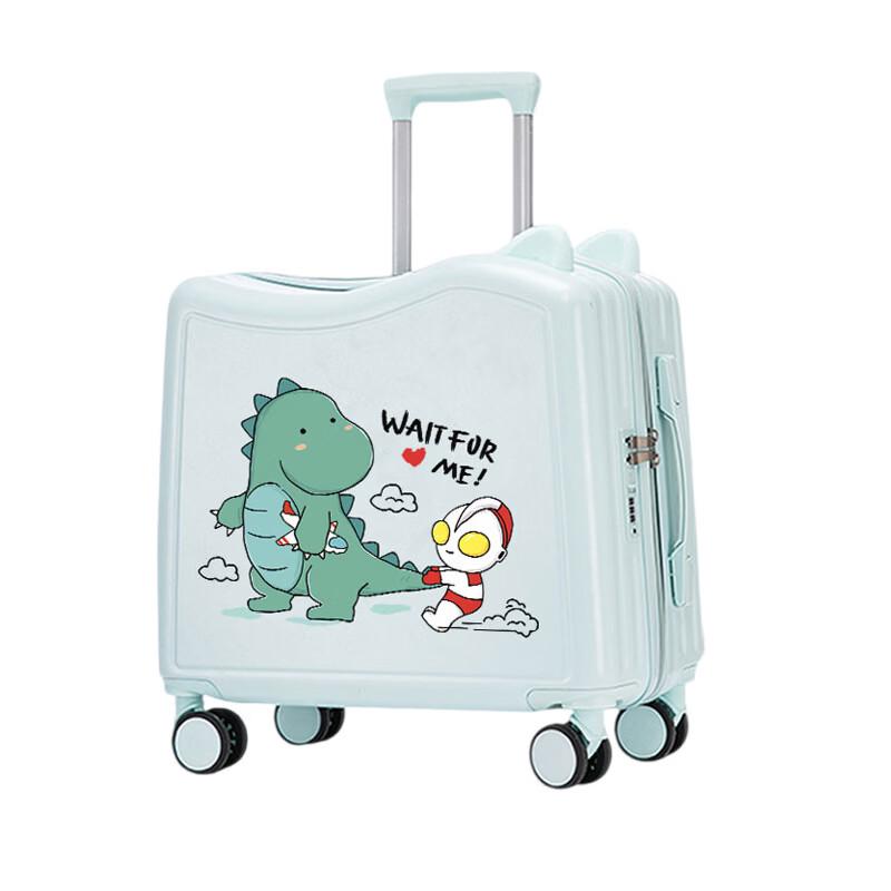 Li Shen Kids Ride-On Cabin Suitcase - Dinosaur Print