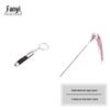 A1V-Teasing Cat Laser Pointer & Feather Wand Toy with Bell