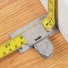 1PCS Stainless Steel Measuring Tape Clamp Tape Measure Curling Clamp Woodworking Ruler Fixing Clamp Measuring Tool