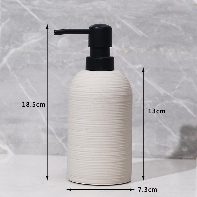 Soap Dispenser Nordic Style Pressed Hand Sanitizer Bottle Creative Hotel Homestay Shampoo and Shower Gel Dispenser Bottle
