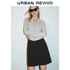 UR Women's 2025 Autumn Zip-Front Slim Fit Shirt