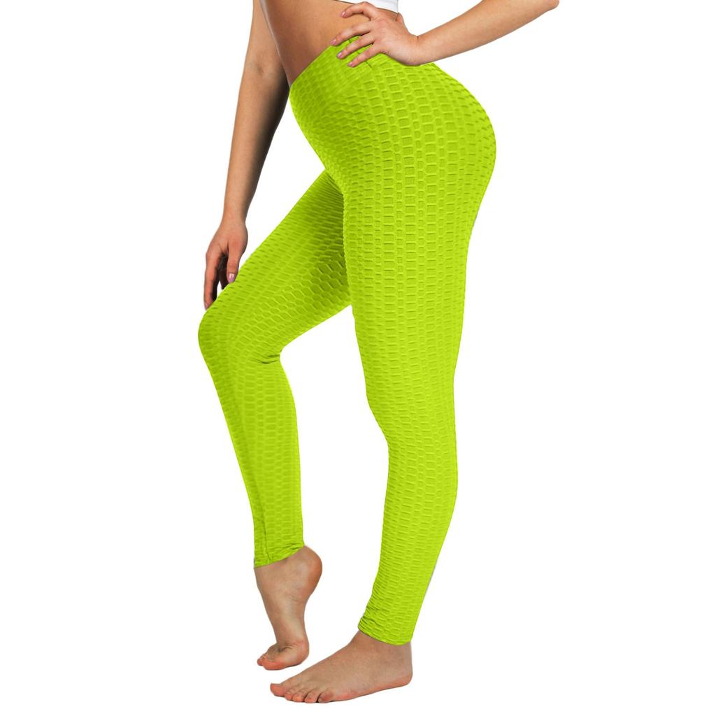 Leggings mit hoher Taille für Frauen, Po-Lift, unsichtbarer Bauch, weiche Yoga-Hose für Workout, sportliches Laufen