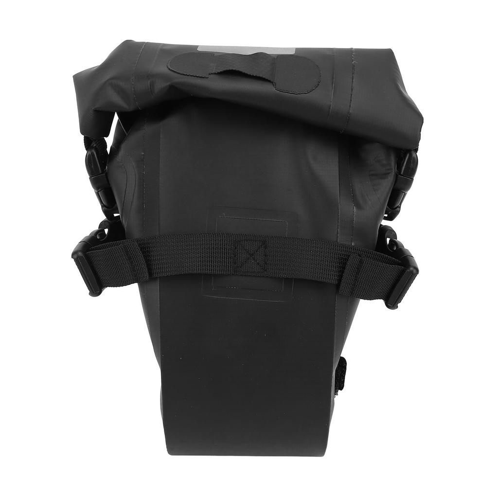 Bike Saddle Bag with Safety Reflective Strip 2.5L Water Resistant Tail Light Compatibility Mountain