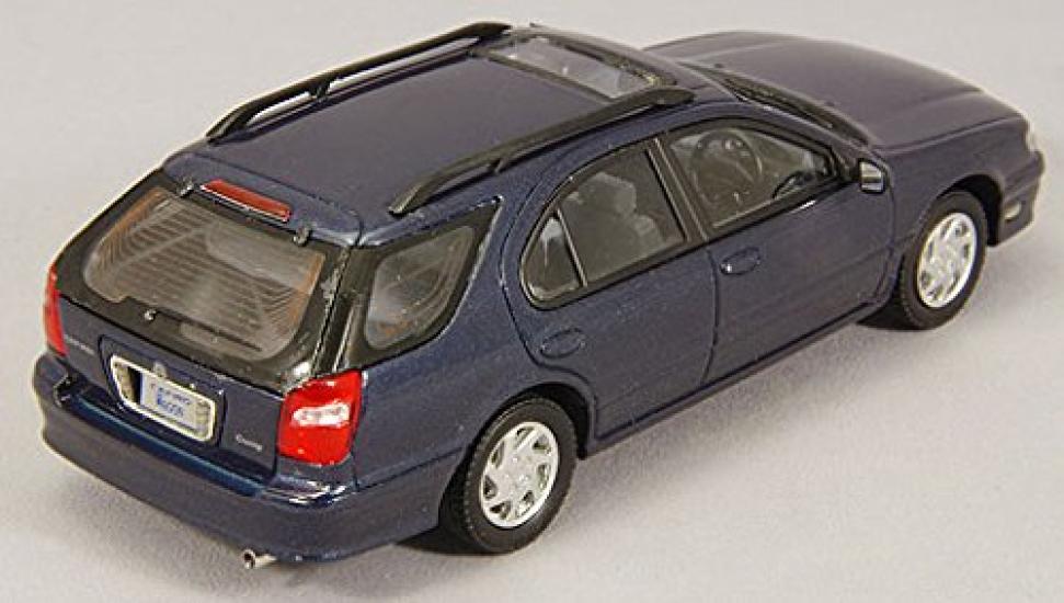CAM Nissan Cefiro Wagon 1997 Dark Blue Metallic Finished Model 1/43 (WA32)