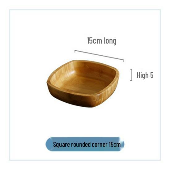 Creative Bamboo Wood Salad and Fruit Bowl for Dining and Restaurants