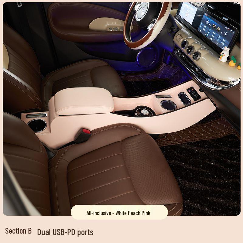 Armrest Storage Box for Wuling Bingo Electric Vehicle Interior Modification