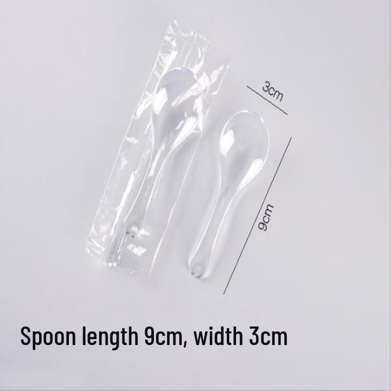 

Disposable Clear Plastic Spoons (1000 Count)