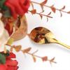 6 Pack Tableware Dessert Spoons Stirring Spoon for Kitchen Stirring Mixing Sugar