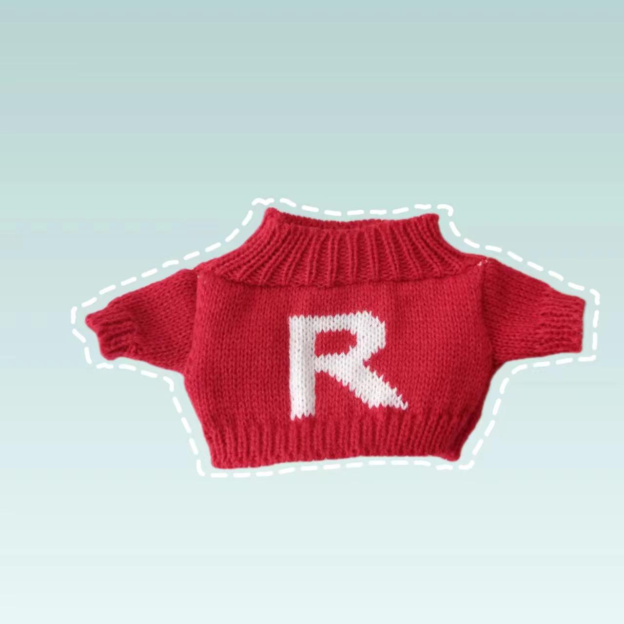 

30СМ Плюшевая Игрушка Кукла Одежда: Хлопковый свитер для кукол Гиалуроновая Кислота Утка, Маленький Ягненок, Маленький Медвежонок