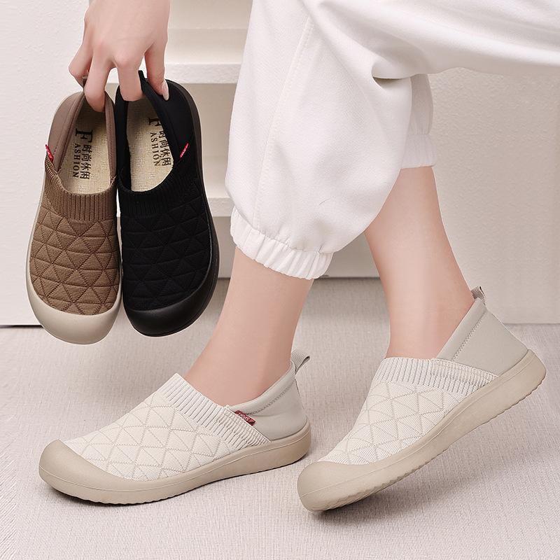 Fashion Women's Summer Sneakers Flat Cloth Casual Sneaker Lightweight Soft Bottom Comfortable Woman Shoes Free Shippiing Shoes 2025 New