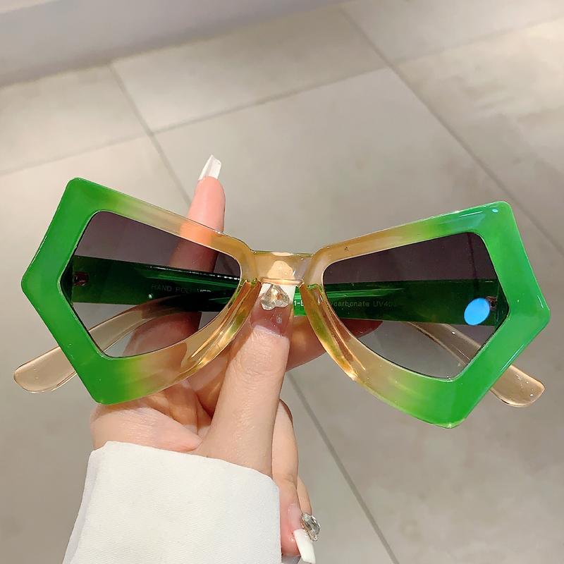 Butterfly Cat Eye Sunglasses New in Fashion Candy Color Gradient Women Shades Stylish Original Brand Design Eyewear
