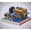 89%-Benzin V8 Small-Block Motor Modellbausätze V8 Motor Bausatz Benzin Bauen Sie Ihren eigenen Stem V8 Modellmotor Mini V8 Modellmotor
