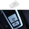 2009-2015 Silver Aluminum For BMW 7 Series Car Electronic Handbrake Switch Cover